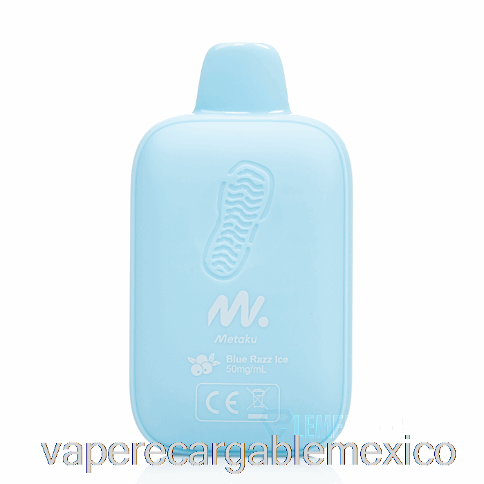 Vape Recargable Metaku Moonwalk 9000 Desechable Blue Razz Ice